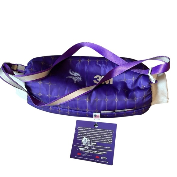 Minnesota Vikings 3M Scotchlite SKOL Hand Warmer Belt 12/29/24 US Bank Stadium - Picture 2 of 6